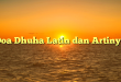Doa Dhuha Latin dan Artinya
