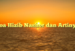 Doa Hizib Nashor dan Artinya
