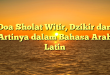 Doa Sholat Witir, Dzikir dan Artinya dalam Bahasa Arab Latin